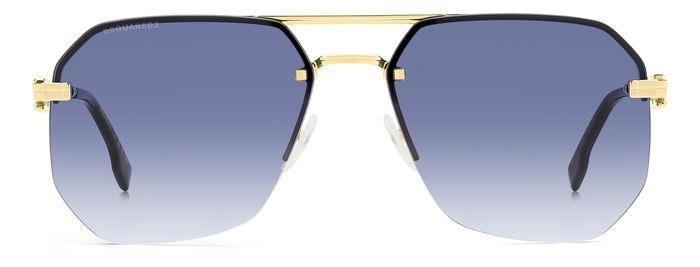 Dsquared2 D2 0103/S (LKS/08) 60 | Unisex Mavi Güneş Gözlüğü